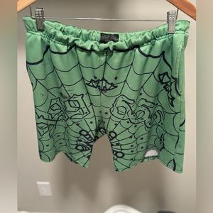 One of First Spider Brand Shorts Young Thugs Brand X Juice Collaboration